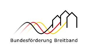 Logo des Bundesförderprogramms Breitband